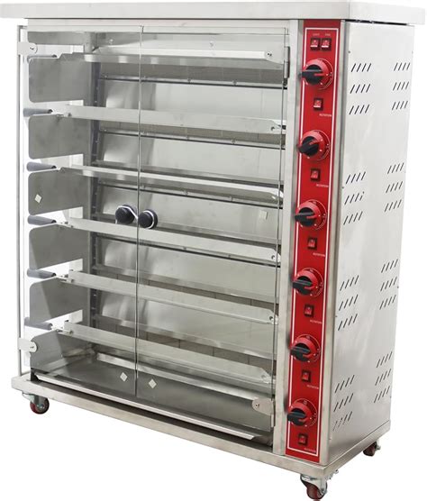 WYDDDARY 6-Roller Vertical LPG Gas Chicken Roaster India | Ubuy