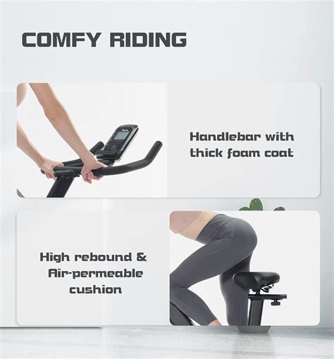 Buy BANCON Zwift Stationary Bike Heavy Flywheel Magnetic Resistance ...