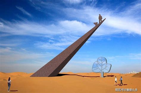首届中国甘肃民勤沙漠雕塑国际创作营在民勤县苏武沙漠大景区举行 - 自然之声