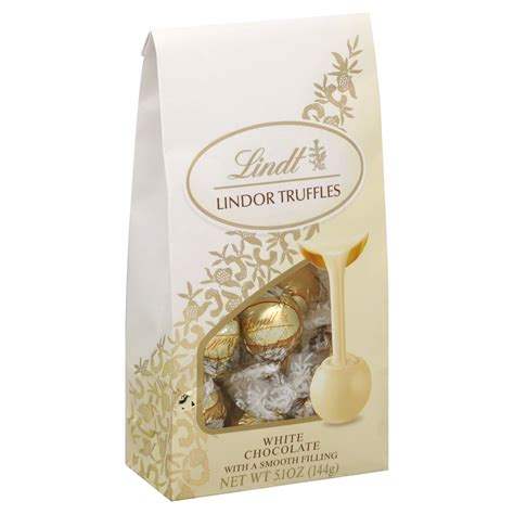 Lindt Lindor Truffles, White Chocolate, 5.1 oz (144 g)