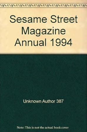 Sesame Street Magazine Annual 1994 : Amazon.in: Books