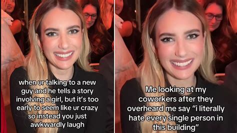 What Is The 'Emma Roberts Smiling' Meme? TikTok's Viral 'A Year Without ...