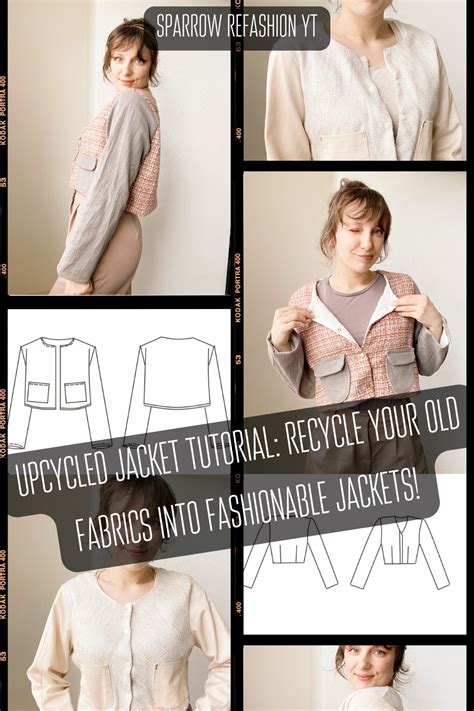 Sewing Jacket Tutorial 的图像结果