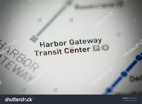 Harbor Gateway Transit Center Station Los Stock Photo 541975522 ...
