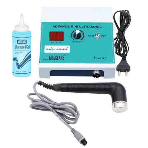 Physiogears Pocket Professional Ultrasonic Therapy Ultrasound Machine ...