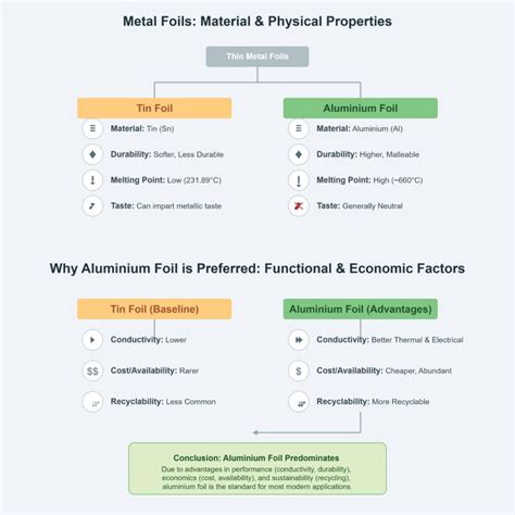Tin Foil Vs Aluminium Foil: What's The Difference? | Artizono