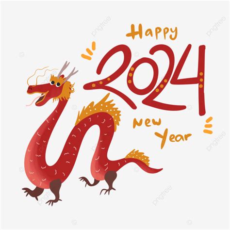 Imlek 2024 Happy Chinese New Year With Dragon, Year Of The Dragon ...