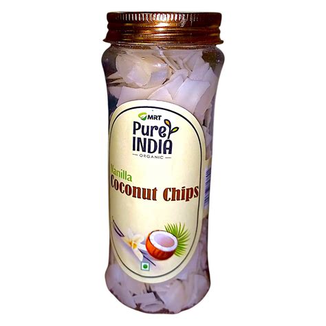 Chips | Vanilla Coconut Chips - Mrt Organic - 80gm – naturessoulshop