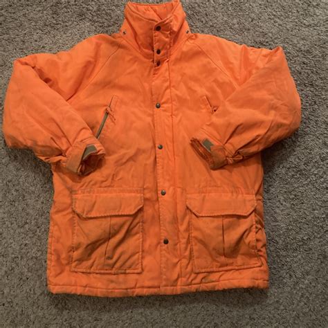 Gamehide Hunting Jacket Men's L Orange Safety Hi-Res Insulated Hunting ...
