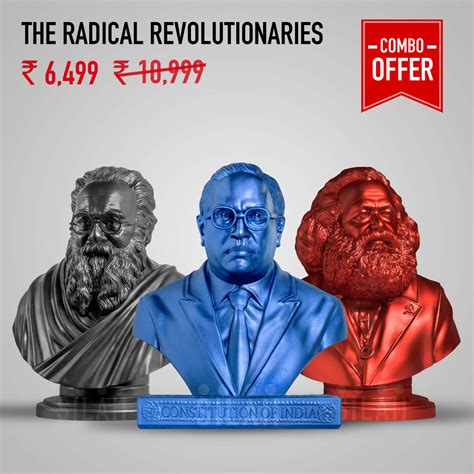 Sculptures of the Radical Revolutionaries | Combo Offer | Buy Now – SILAII