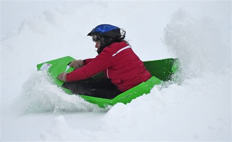 ACR Health "Sled for Red" Cardboard sled derby - syracuse.com