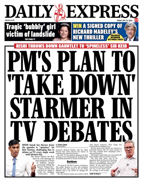 Image result for Daily Express Front Page