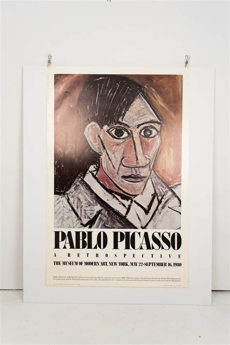 Pablo Picasso "Self Portrait" 1907 Print – renewfinds