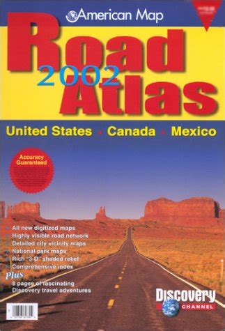American Map Road Atlas 2002: United States, Canada, Mexico (Road Atlas ...