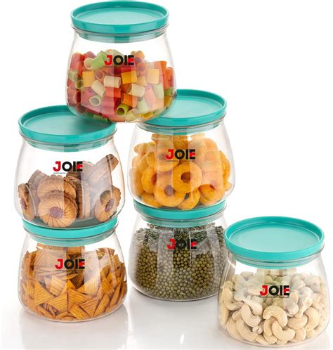 PRAYUTA Matka Shape Handi Kitchen Storage Containers - Plastic Grocery ...