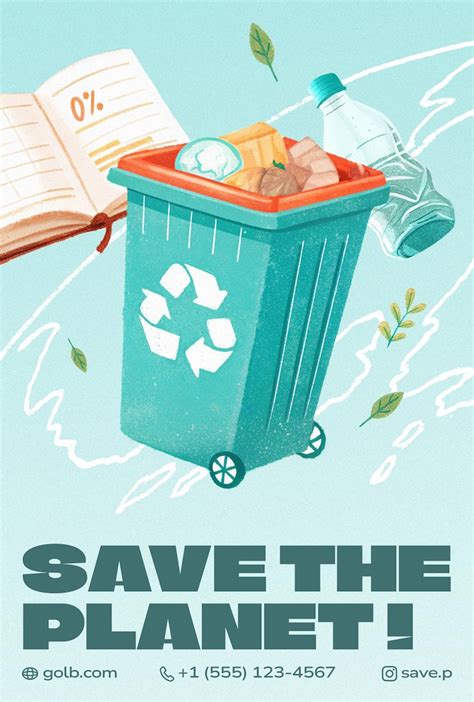 Recycle bin poster Images - Free Download on Freepik