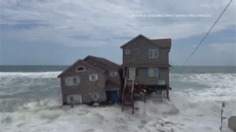 Stilt house on the Outer Banks collapses into ocean | wltx.com