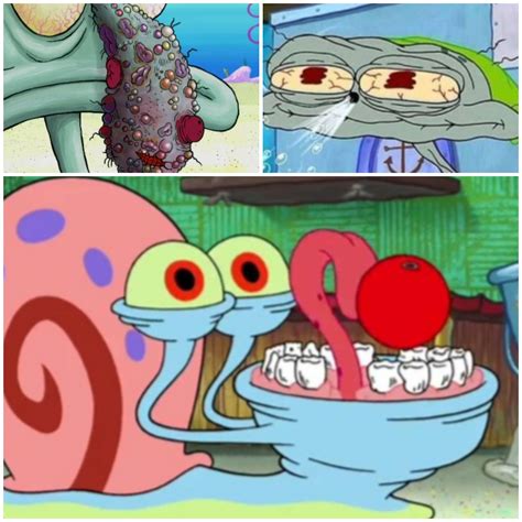 Just some cursed Spongebob images that I found. And yes. These are ...