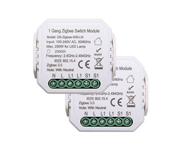 Image result for 2 Gang Light Switch Module ZigBee