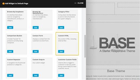 Custom HTML Widget 的图像结果