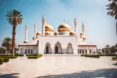 Premium AI Image | The largest mosque in the world