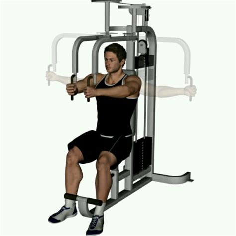 Pec Fly Machine - Exercise How-to - Workout Trainer by Skimble
