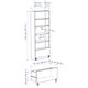 BILLY bookcase with drawer, white, 80x30x202 cm (311/2x113/4x791/2") - IKEA