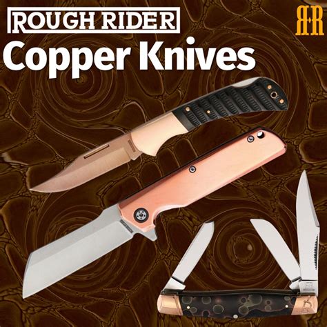 Copper Rough Rider Knives | Atlantic Knife – Atlantic Knife Company