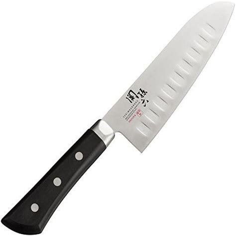 Buy GUNS Knife Santoku Blade Japanese Knife with Holes Long 7 Inches ...