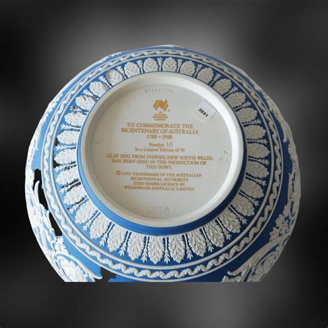 Australian Bicentenary Bowl, Wedgwood, circa 1988. Number 10 of 50 Made ...