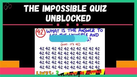 Impossible Quiz Game 的图像结果