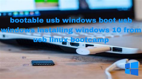 Image result for Boot Windows from USB