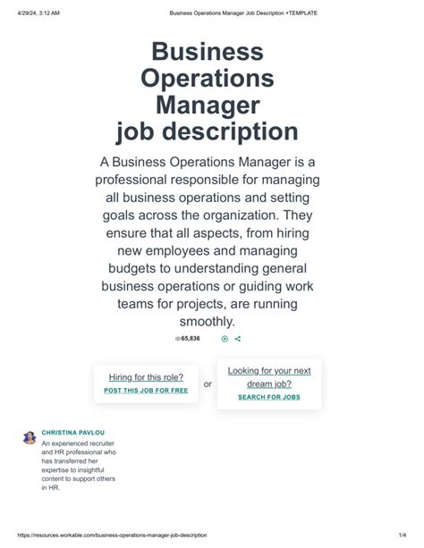 Operations Manager Job Description 的图像结果