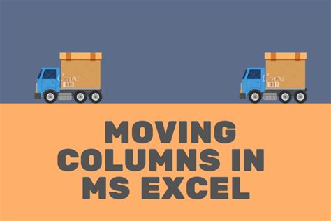 Image result for How to Move a Column Over in Excel