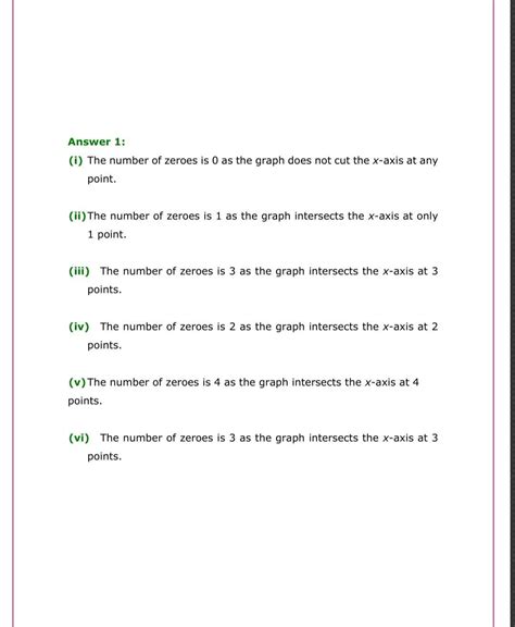 The graphs of y = p(x) are given in the figure below, for some ...