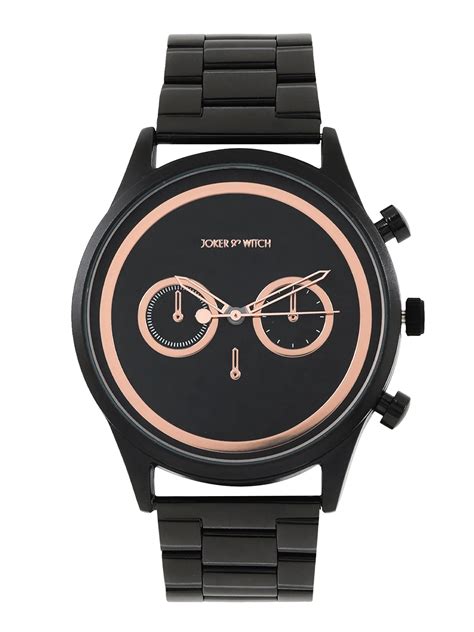 Buy Joker & Witch Unisex Holden & Sienna Black Dial Analog Couple Watch ...