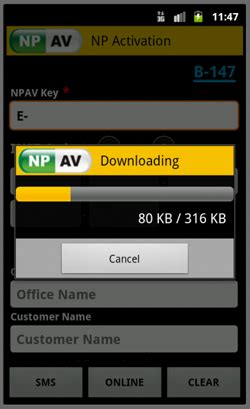 New Feature added in APK for NP activation