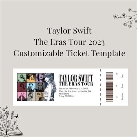 Taylor Swift Tour Tickets