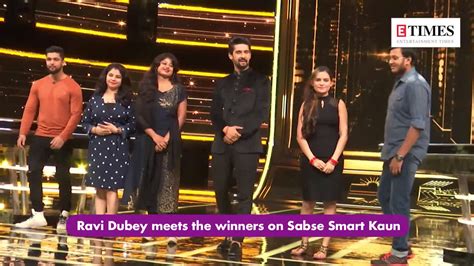 Ravi Dubey talks about his experience hosting Sabse Smart Kaun