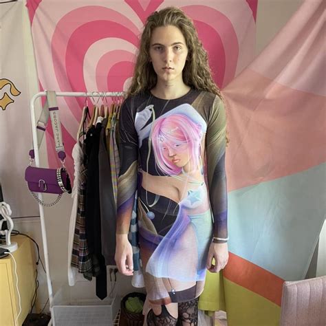 Expired Girl Bodycon Dress in size Medium midi... - Depop