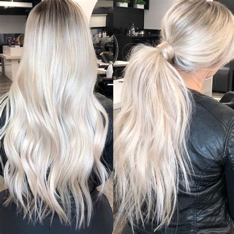 BELLAMIhairpro Tape-in #extensions in #80 White Blonde | Blonde hair ...