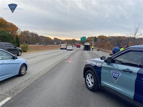 Mass State Police: Man Lost Control of Vehicle Choking on Food; 2 ...