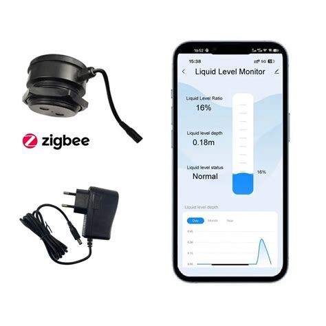 Zigbee Gateway TLC2206ZB Ultrasonic IP67 Fuel Oil Gas Water Tank Level ...