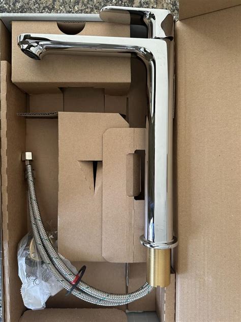 Hansgrohe Rebris S Chrome Single hole 1-handle WaterSense Mid-arc ...