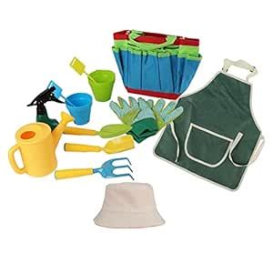 VMS INDIA Colorful Kids Garden Tool Set Outdoor Toys Gloves Playset ...