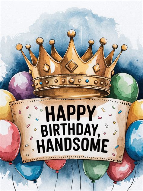 Free Download Happy Birthday Handsome