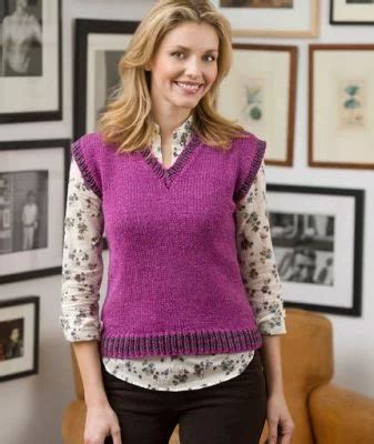 Classic Vest Free Knitting Pattern - Knitting Bee