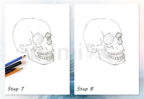 Image result for Skull Drawing Tutorial