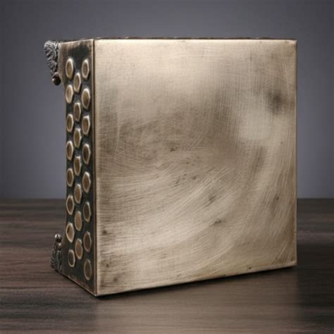 1972 Antique Brass Chowki | Raised Square Platform Stand – Bombay Antiques