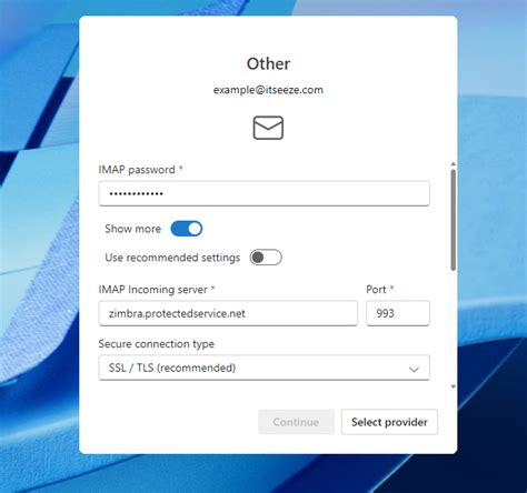 Image result for This Computer Only IMAP
